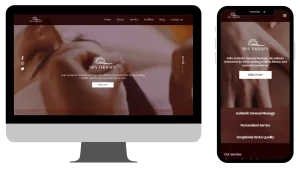 Website Massage & Spa v.1.0
